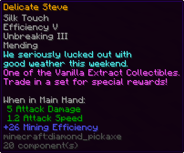 Low Hanging Loot Tooltip
