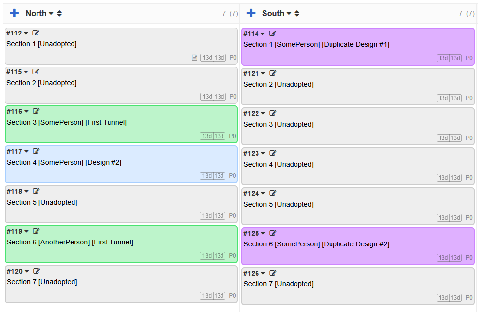 Nether tunnel adoption kanban board